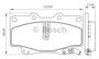 Imagen de PASTILLAS DE FRENO DELANTERA TOYOTA HILUX SW 4 3.0 TURBO